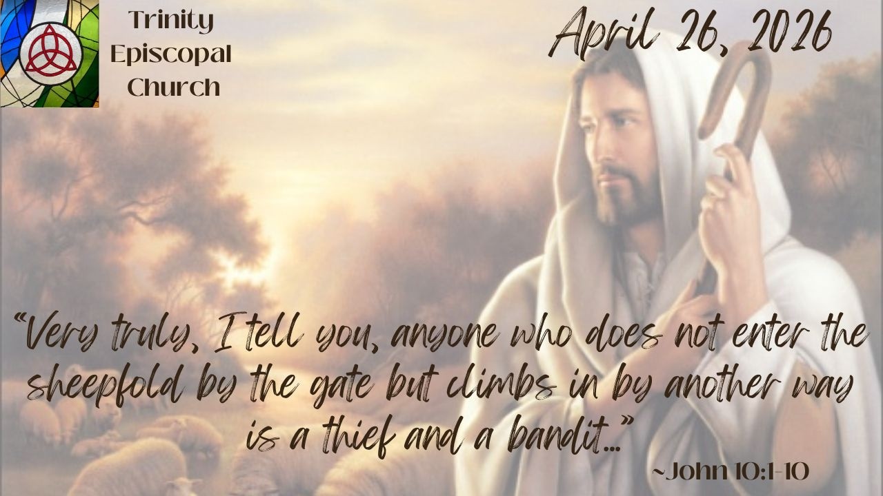 Fourth Sunday of Easter Service - Youtube Thumbnail