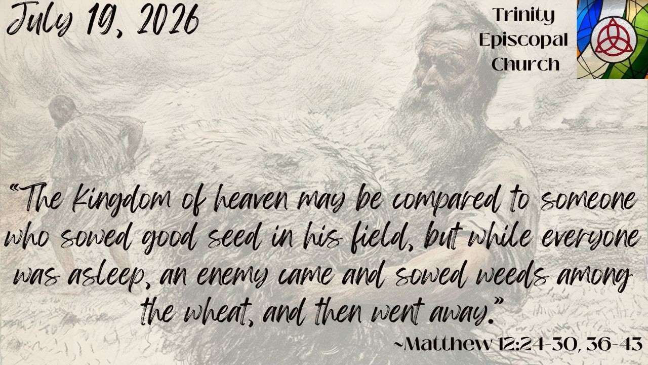Youtube video thumbnail - Eighth Sunday after Pentecost Service