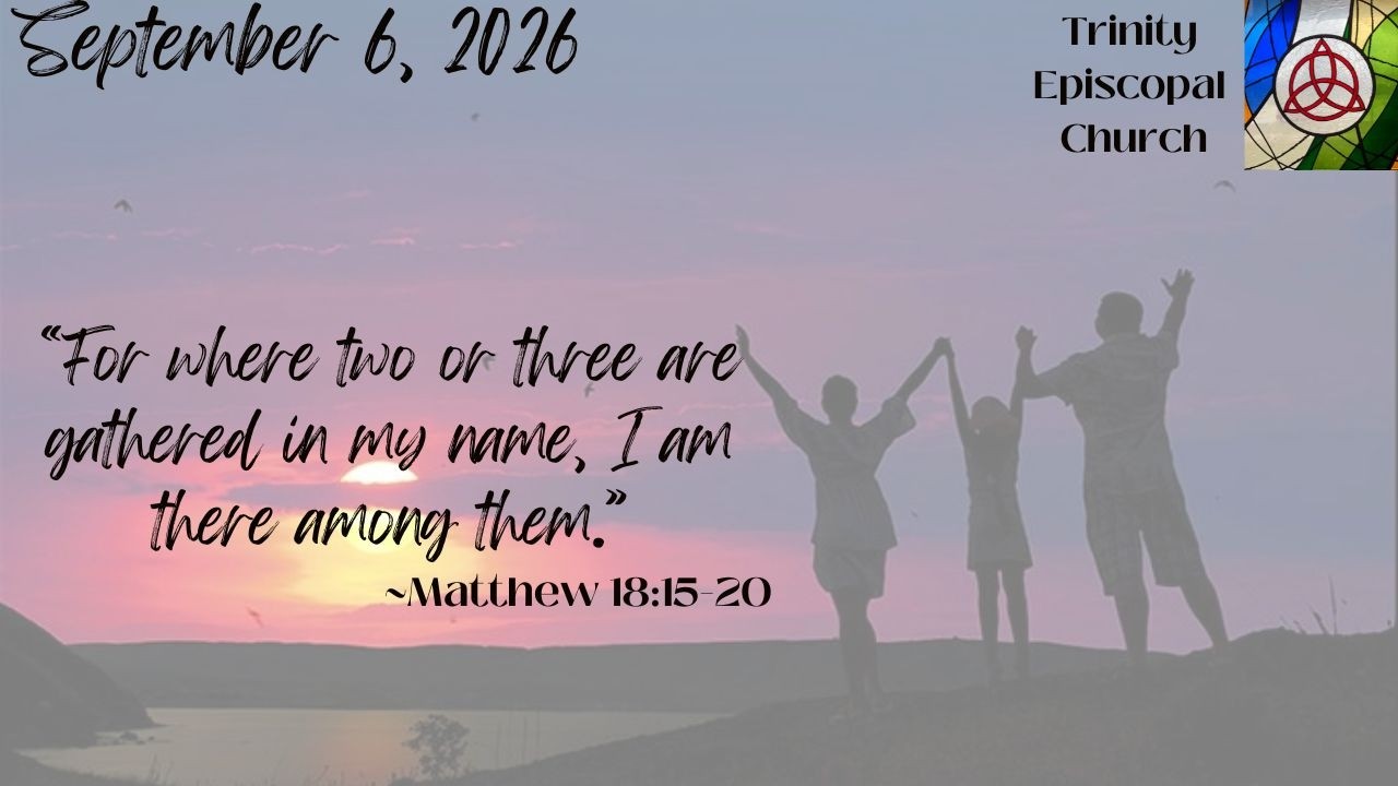 Fourteenth Sunday after Pentecost Service - Youtube Thumbnail